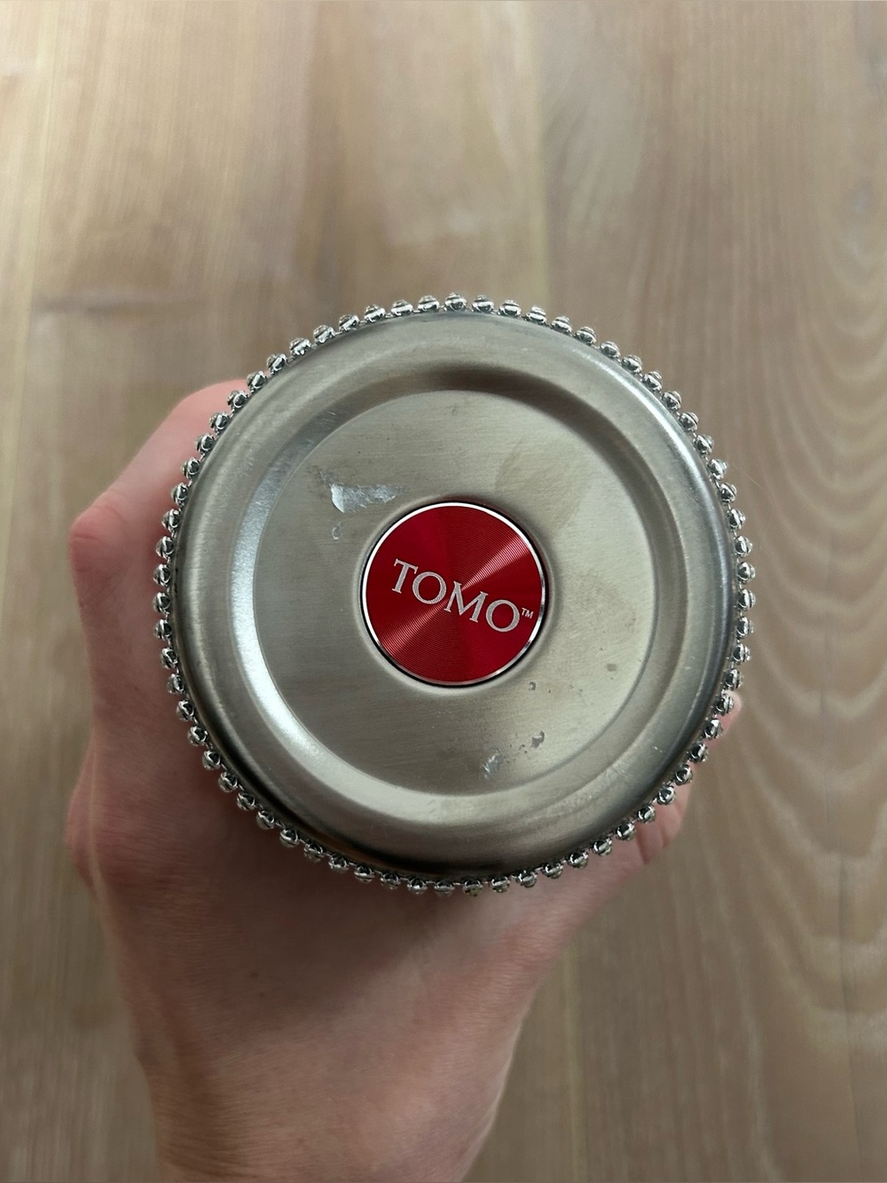 NWOT Tomo Silver Sky 25oz Water Bottle - Picture 5 of 7